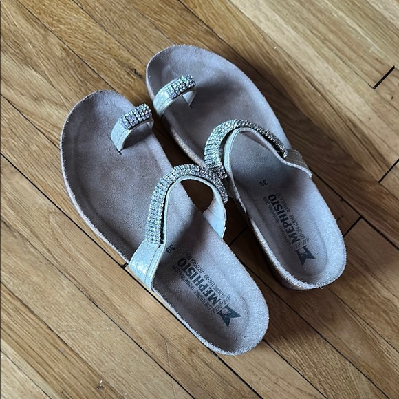 Mephisto Rhinestone Sandals - Picture 2 of 4